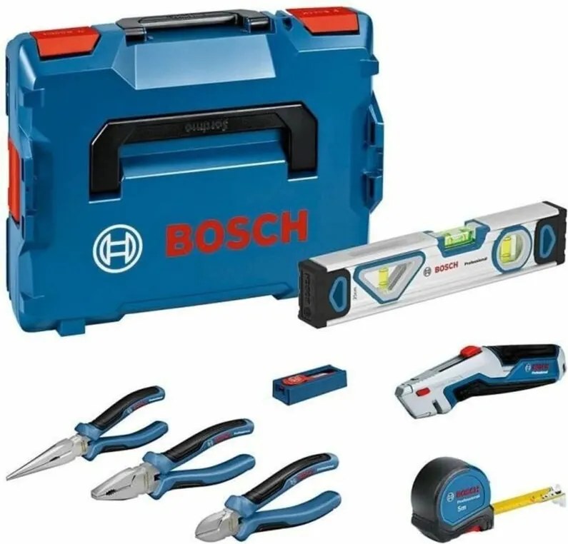 Set di utensili manuali Bosch con pinze nella L-Boxx 102
