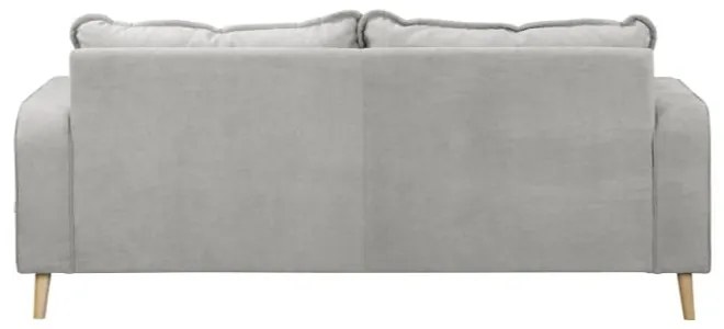 Divano grigio chiaro 193 cm Beata - Ropez