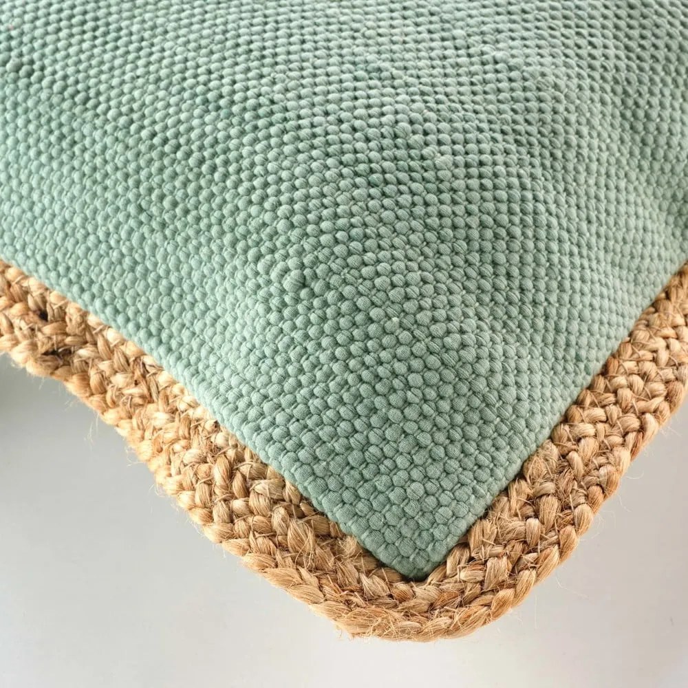 Cuscino decorativo in juta 45x45 cm Akina - douceur d'intérieur