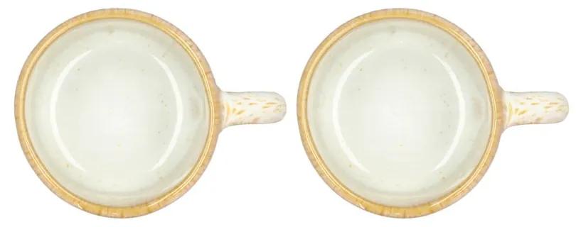Tazze da espresso in gres cremoso in set da 2 80 ml Styles - Villa Collection