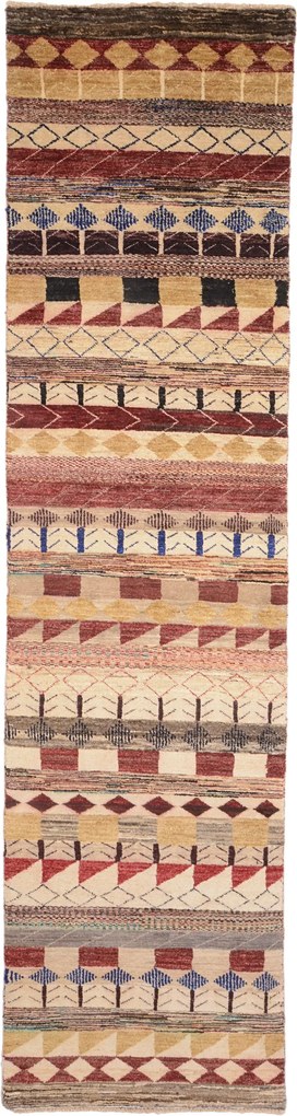 Gabbeh Tappeto orientale 310 x 80 (Pakistan) Annodato A Mano