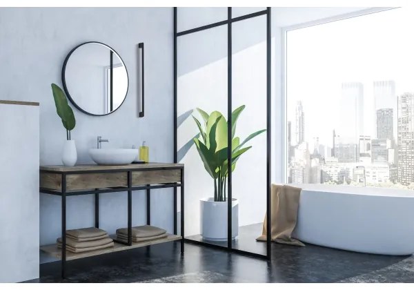 Kanlux 38895 - Applique a LED da esterno YALTE LED/8W/230V 3000K IP54 nero