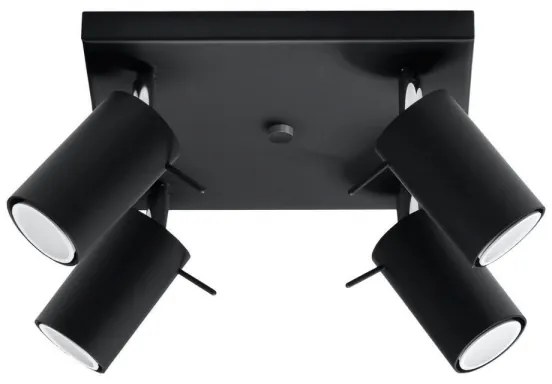 Brilagi -  Faretto LED ASMUS 4xGU10/7W/230V nero