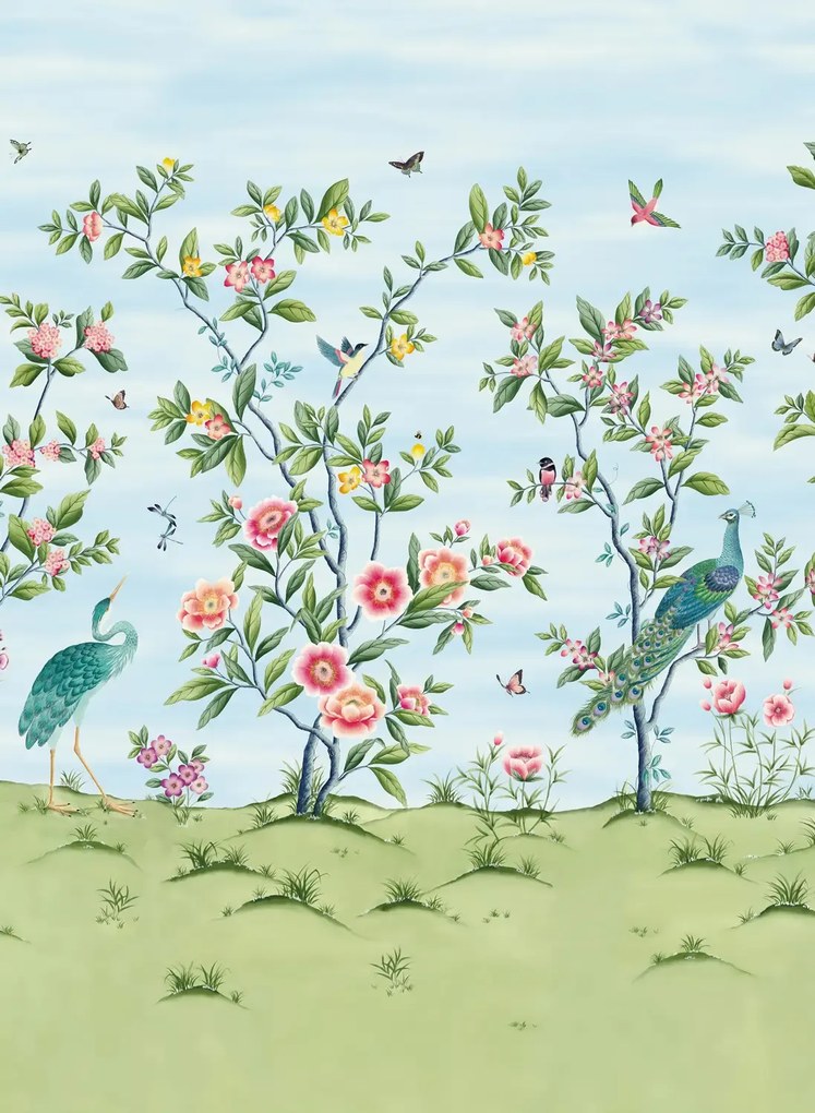 Harlequin Wandbild Florence - Sky/ Meadow/ Blossom