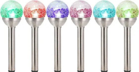 Grundig - Lampada solare a LED, 1,2 V, 600 mAh, multicolore