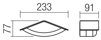 Redo 90002 - Applique da esterno CHALET LED/8W/230V IP54