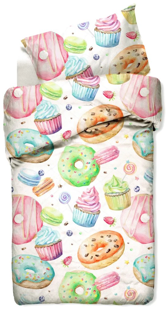 Parure copripiumino singolo cupcake SmartDecoHome