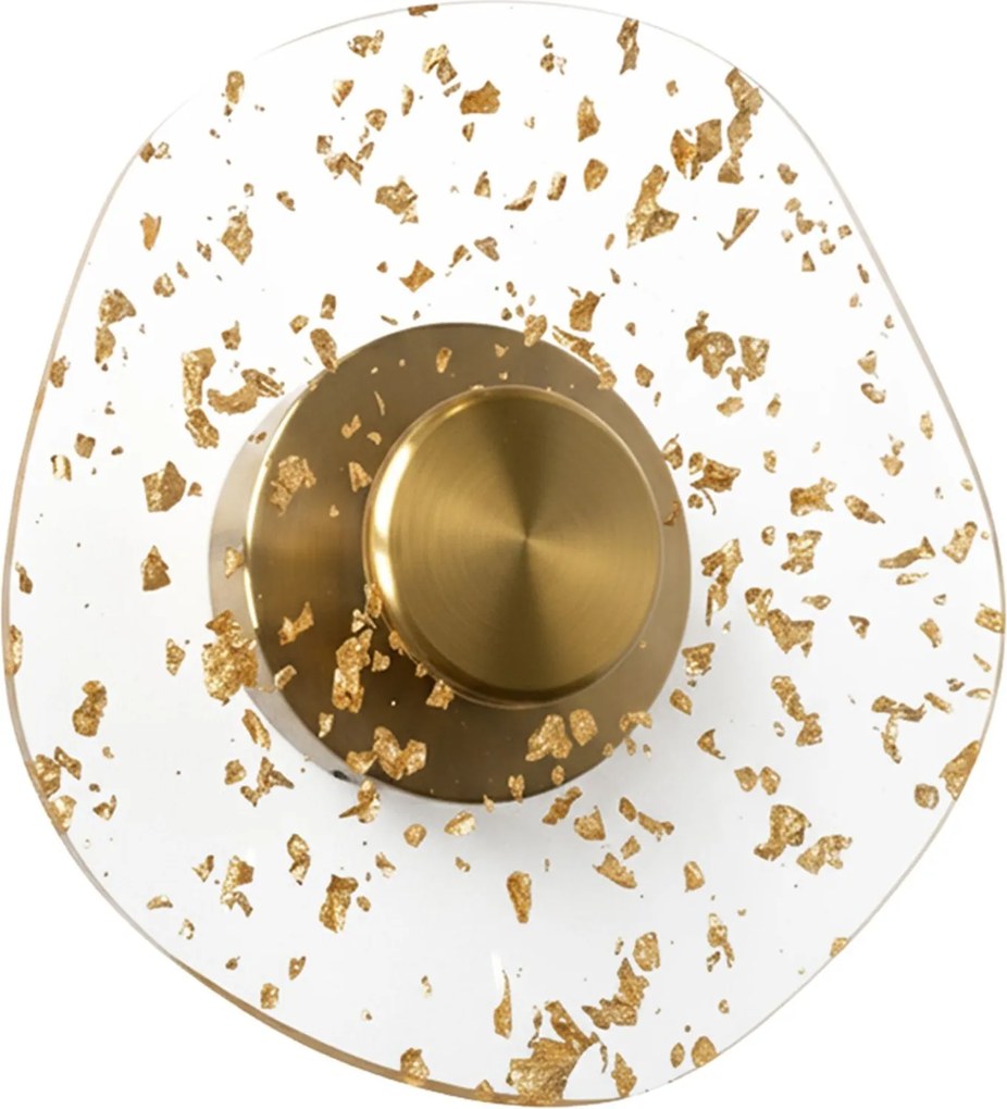 Lampada da parete LED APP1794-W Brush Gold