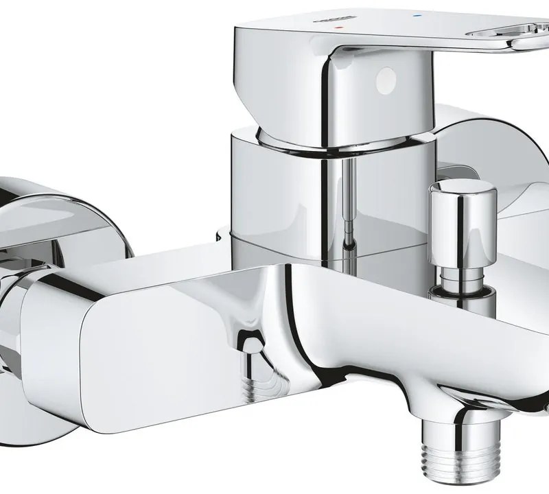 Rubinetto per vasca Clova Pulse per muro argento cromato GROHE