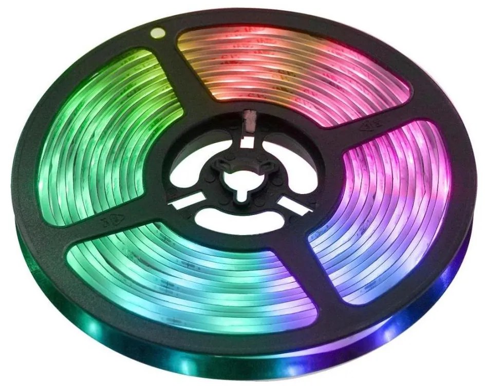 Retlux - Striscia LED RGBW smart 5m 230V Wi-Fi Tuya + telecomando