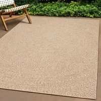 Tappeto 80x150 cm Aspetto Iuta per Interni ed Esterni 364838