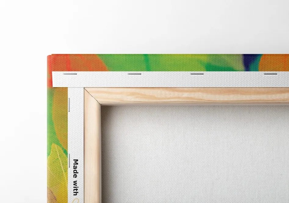 Quadro su tela – Foglie in colori autunnali