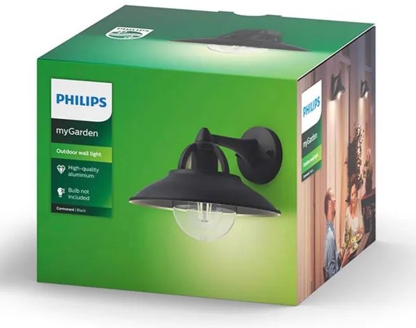 Philips 17381/30/PN - Applique da esterno COMORANT 1xE27/42W/230V IP44