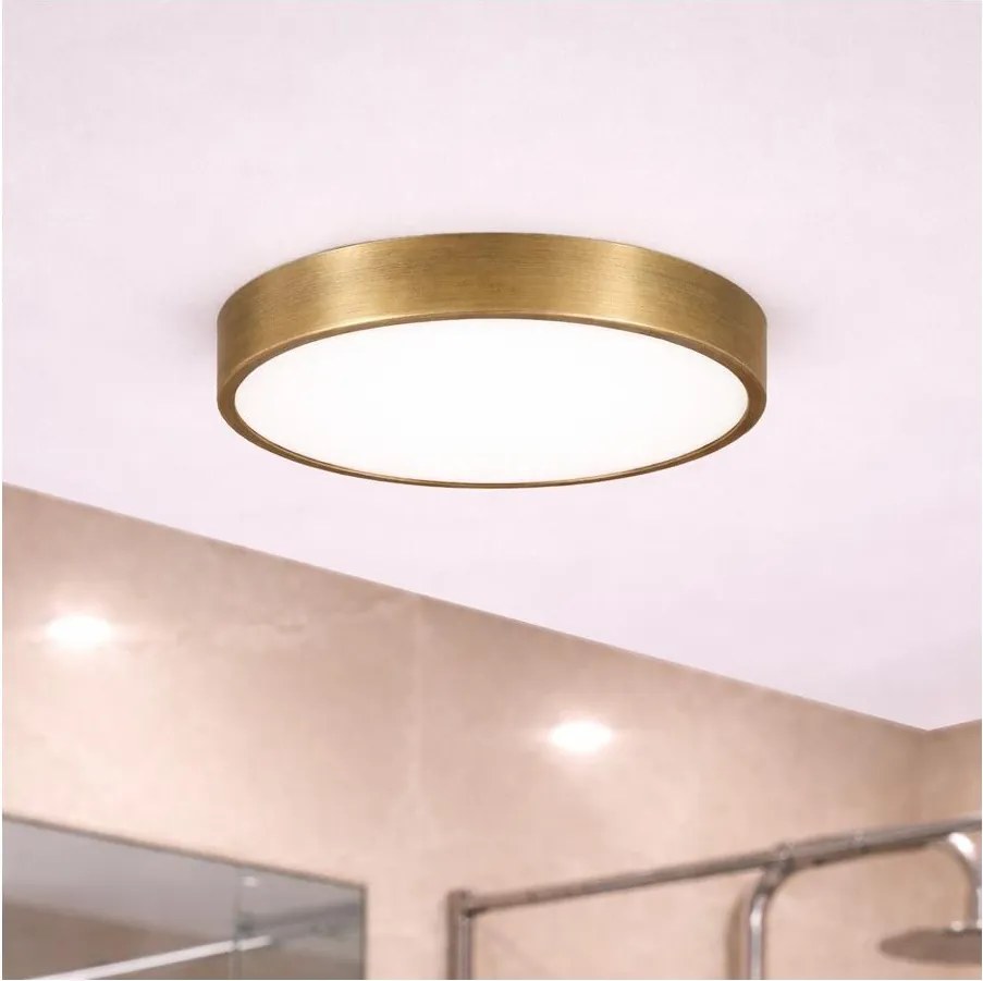 Brilagi - Plafoniera LED per bagno POOL LED/24W/230V Ø 30 cm IP54 ottone