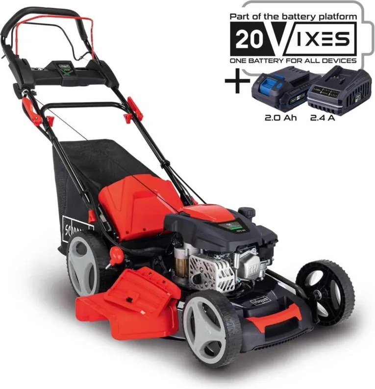 Scheppach - Rasaerba a scoppio semovente avviamento elettrico 173cc 51cm ms173-51e