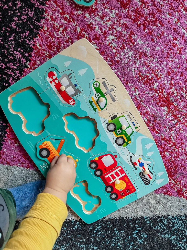 Puzzle dei mezzi di emergenza