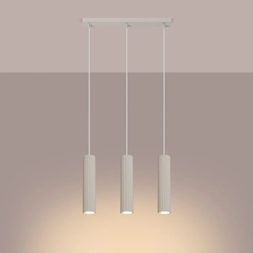 Lampada a Sospensione 3xGU10 in Alluminio KARBON 3L