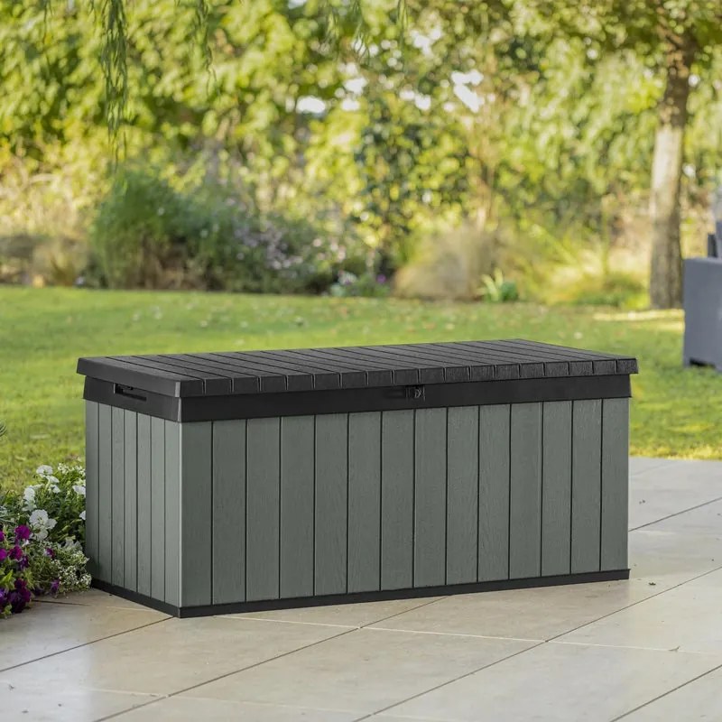 Baule KETER Darwin Evotech in polipropilene verde L 142.5 x H 64.3 x P 65.3 cm