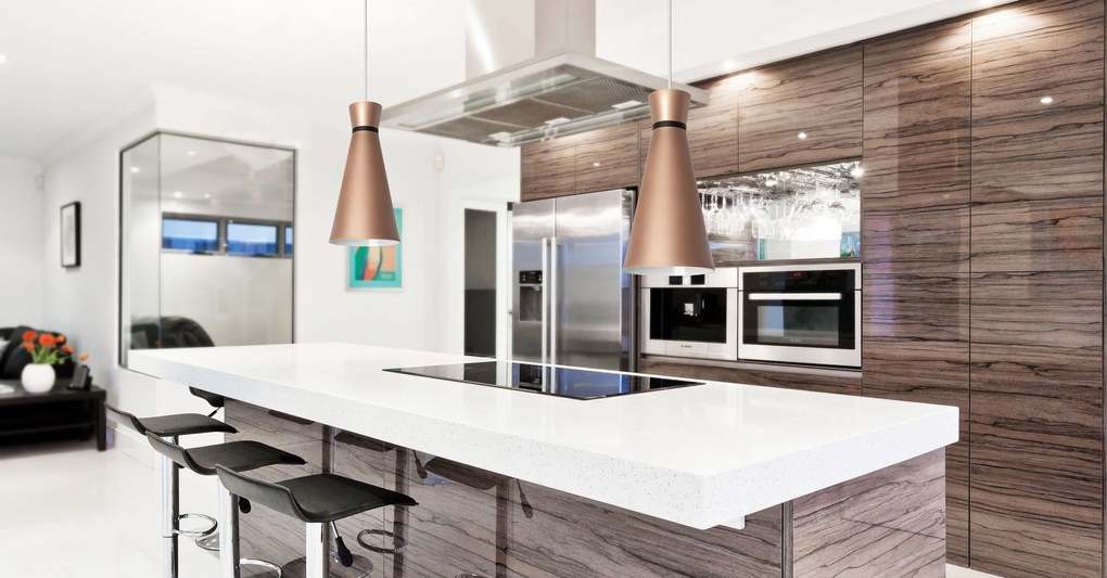 Lampada da soffitto pensile singola KONA B grigio mat