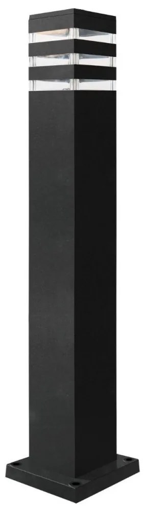 Lampada da esterno LED RGBW dimmerabile TEKSAS 1xE27/12W/230V 74 cm IP44 antracite