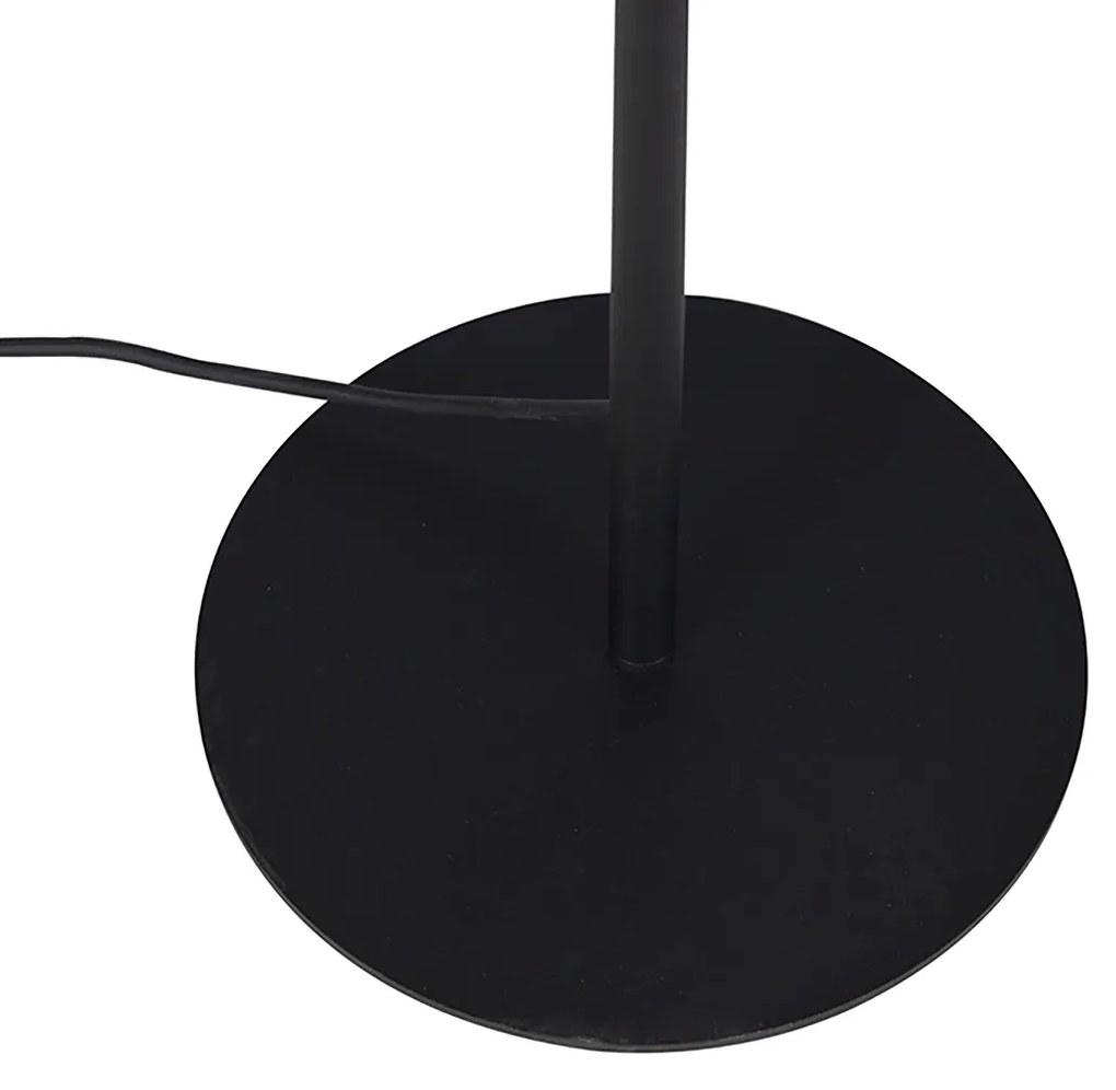 Lampada da terra per esterni intelligente nera con Wi-Fi A60 - Virginia