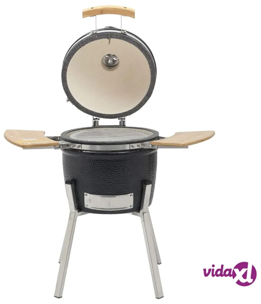 vidaXL Barbecue Kamado in ceramica griglia fumatore 76 cm