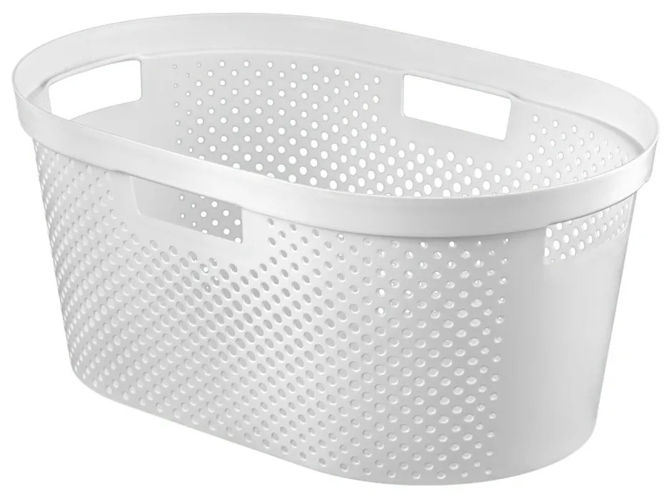 Cesto portabiancheria bianco , 40 l Infinity - Curver