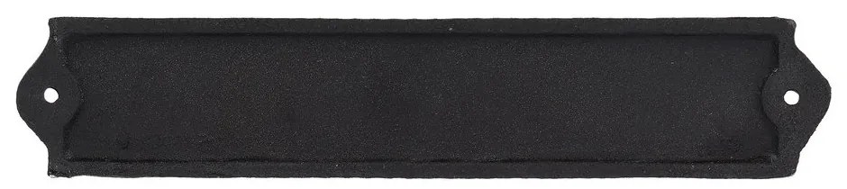 Insegna in ghisa 26x5 cm Beware of the Cat - Esschert Design