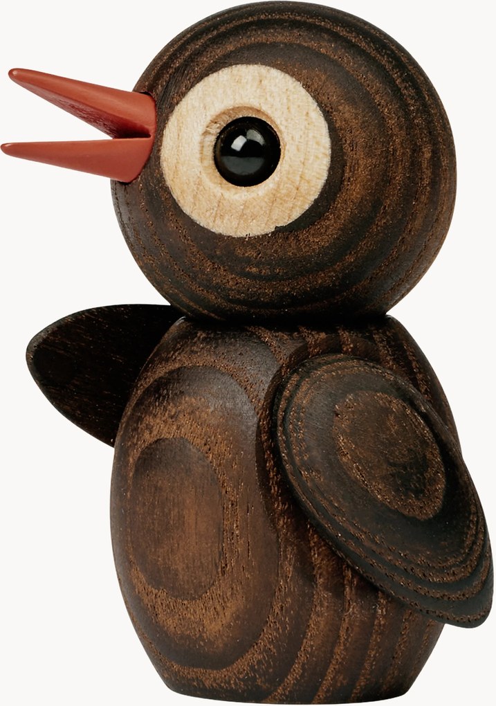 Oggetto decorativo in legno di frassino fatto a mano Trendy Thermo Ash