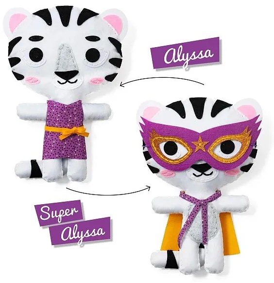 Little Couz'in - Alyssa la tigre - Cucito per bambini