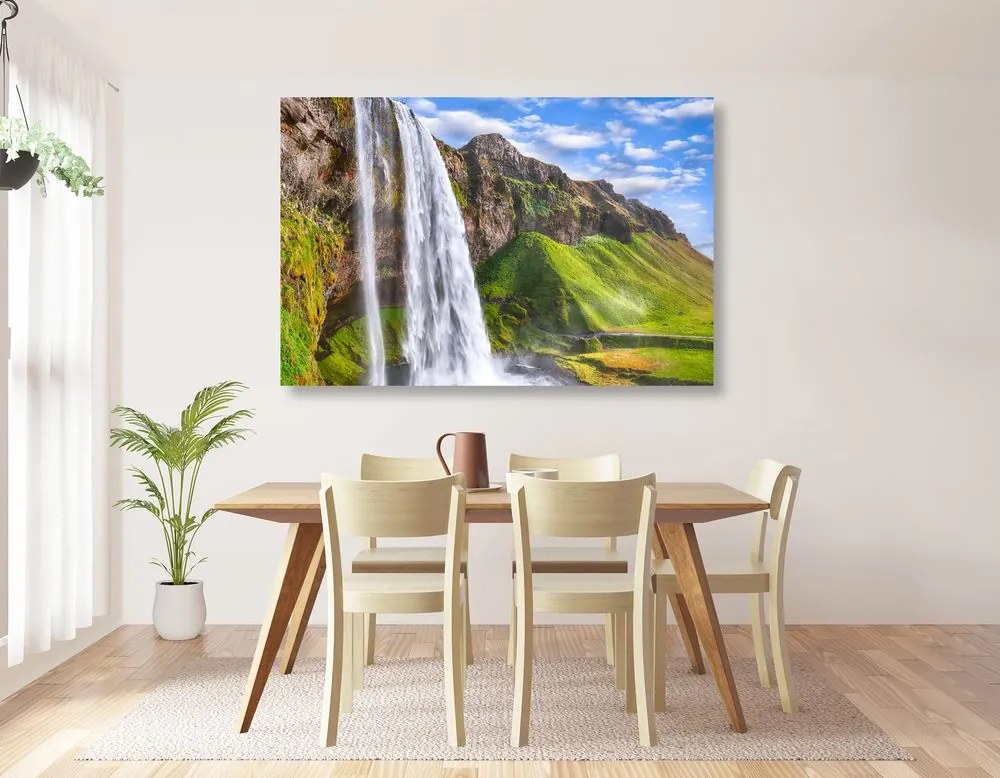 Stampa su tela – Cascata Seljalandsfoss