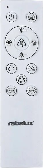 Rabalux 71032 - Plafoniera LED RGB dimmerabile LUDANO LED/40W/230V + +TC