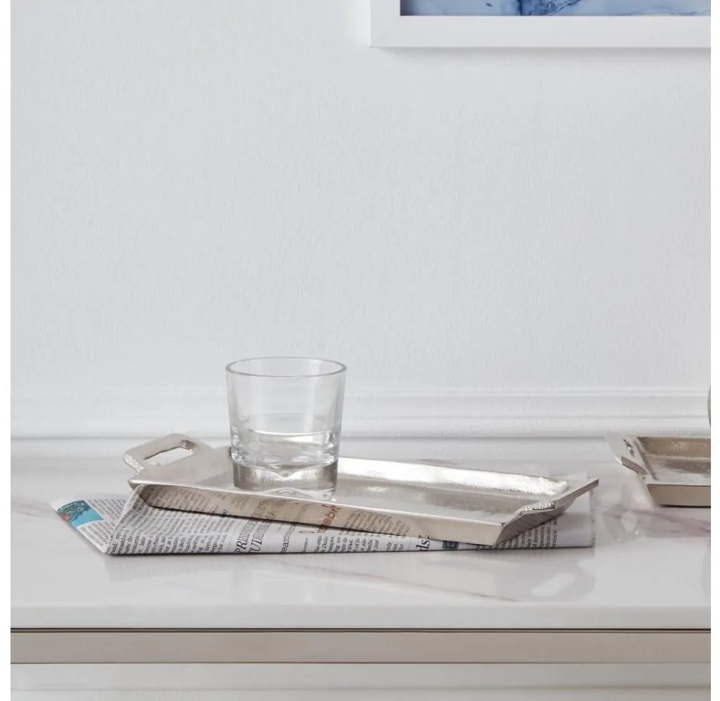 Eglo 427009 - Vassoio decorativo SAVANT 12,5x28,5 cm cromo