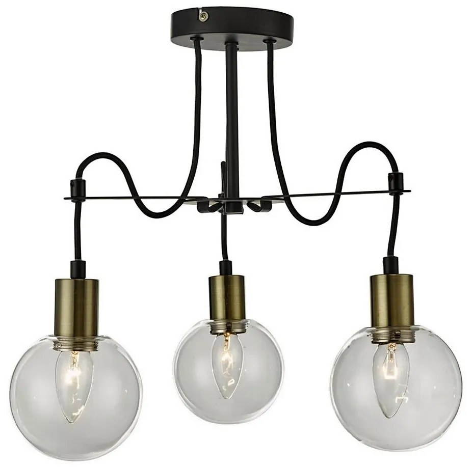 Top Lampada Novel 3K - Lampadario a sospensione con supporto rigido 3xE14/40W/230V