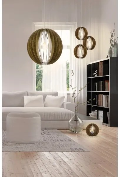 Eglo 94636 - Lampadario COSSANO 1xE27/60W/230V