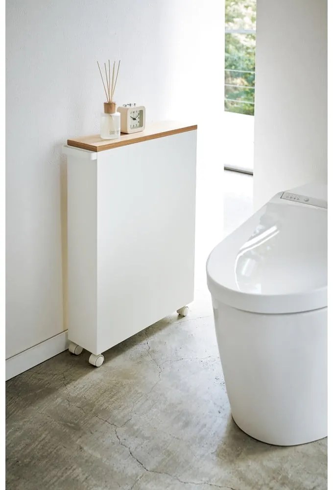 Mobile da bagno bianco in metallo 47,5x81 cm Tower - YAMAZAKI