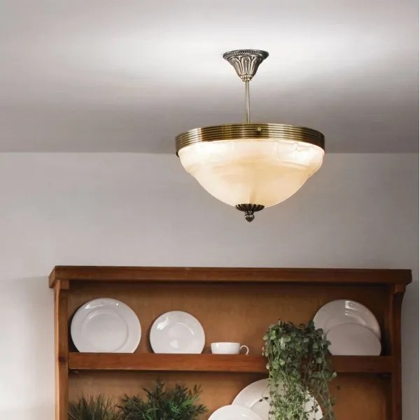 EGLO 85856 - Lampadario MARBELLA 3xE14/60W/230V