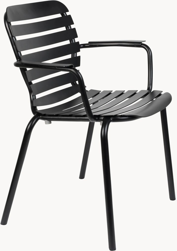 Set di 2 sedie da giardino con braccioli Vondel