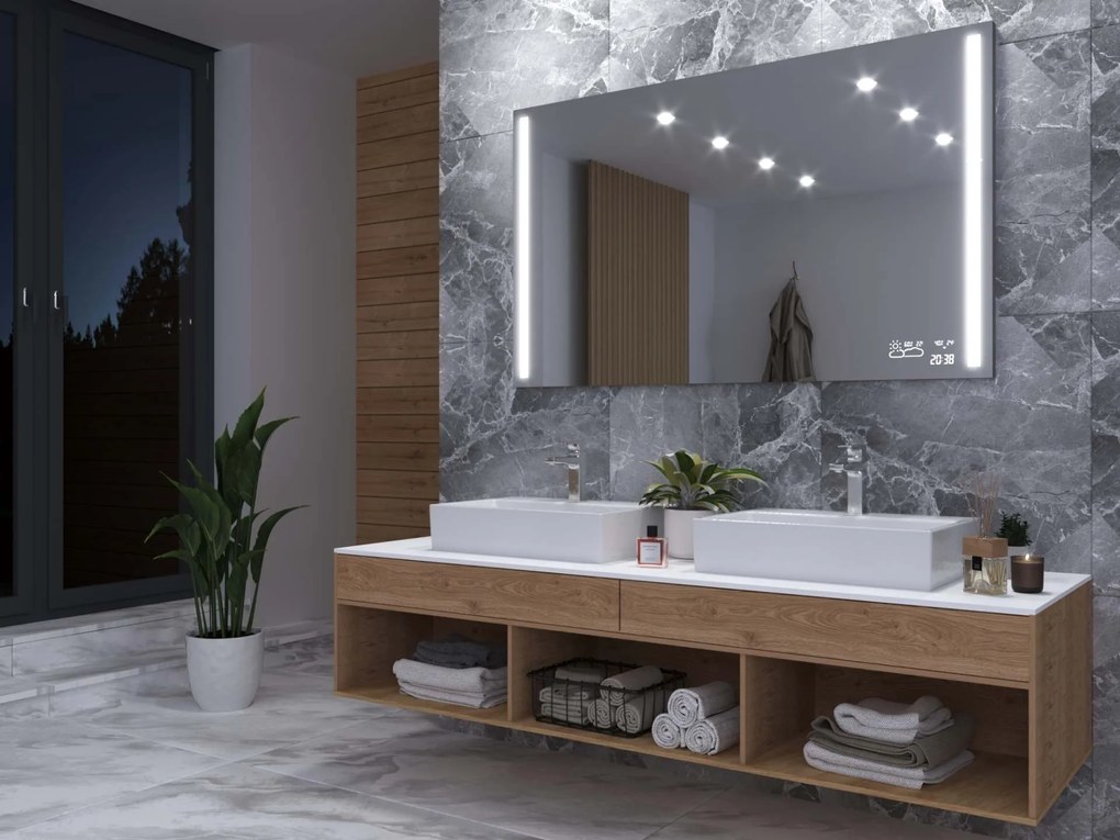 Specchio con LED illuminazione M4 premium
