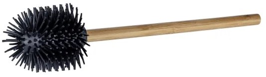 WENKO 25360100 - Spazzola WC 7,5x35 cm marrone/nera