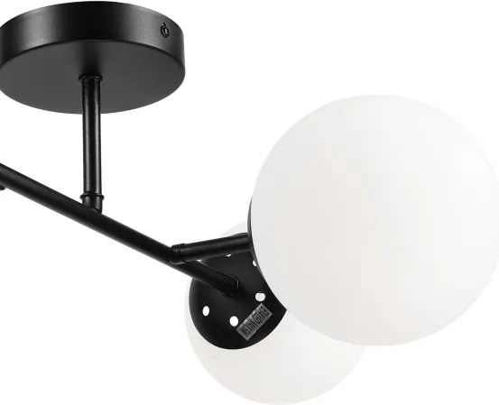 Brilagi - Plafoniera MALONY 4xE14/20W/230V nera