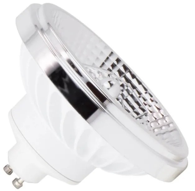Lampada LED AR111 15W angolo 45° CRI92 No-Flickering Colore Bianco Naturale 4.000K