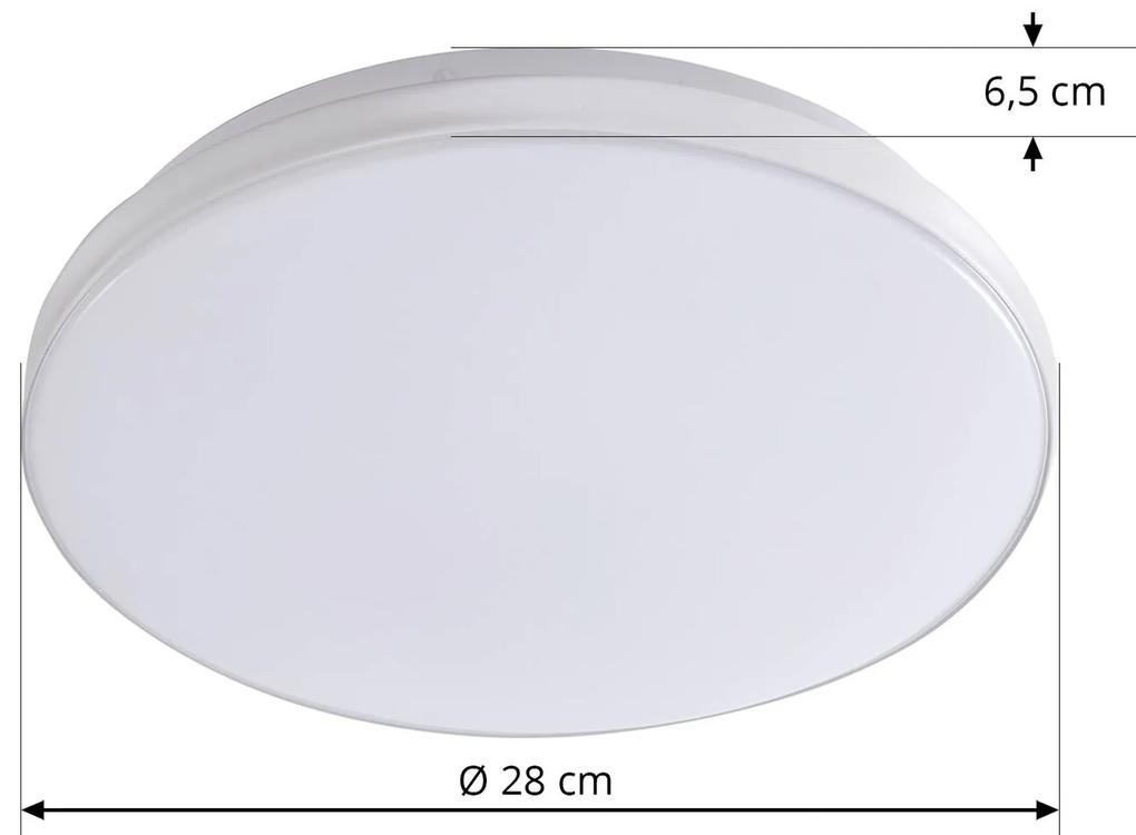 Lindby Silvryn plafoniera LED cromo/bianco 3.000K