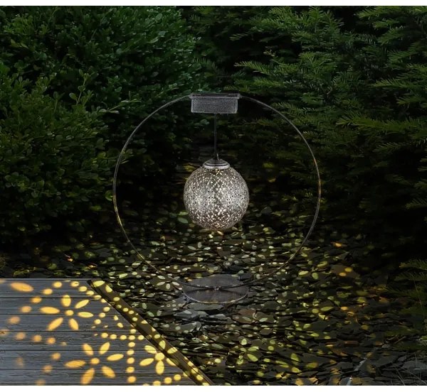 Globo 36618 - Lampada solare LED/0,06W/1,2V argento IP44