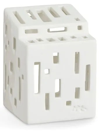 Portacandele in ceramica per tea light Urbania Lighthouse Functio - Kähler Design