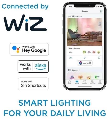 SET 2x Lampadina LED RGB dimmerabile Philips A60 E27/8W/230V Wi-Fi