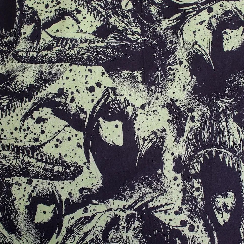 Set copripiumino e federa da bambini in cotone per letto singolo 140x200 cm Jurassic World "Volcano" – Jerry Fabrics