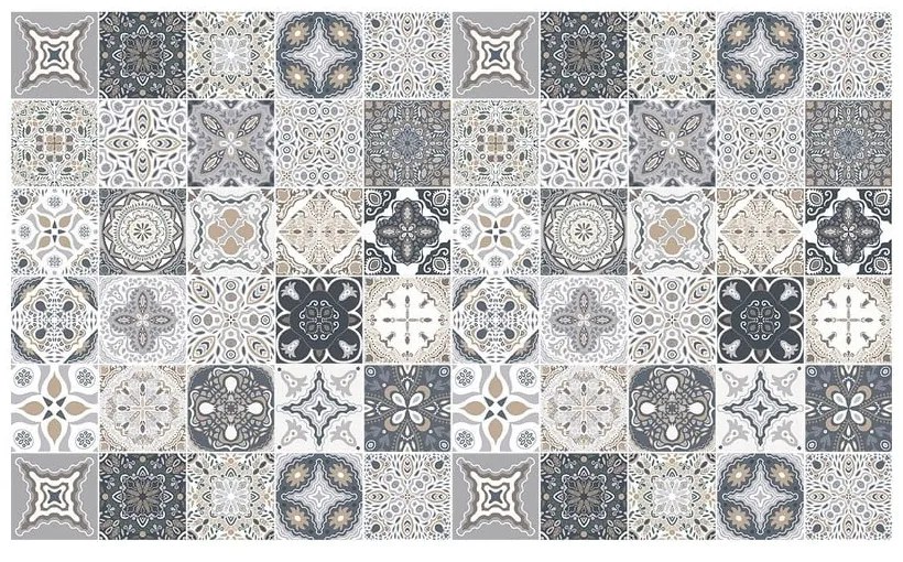 Set di 60 adesivi murali decorativi, 15 x 15 cm Fernando - Ambiance