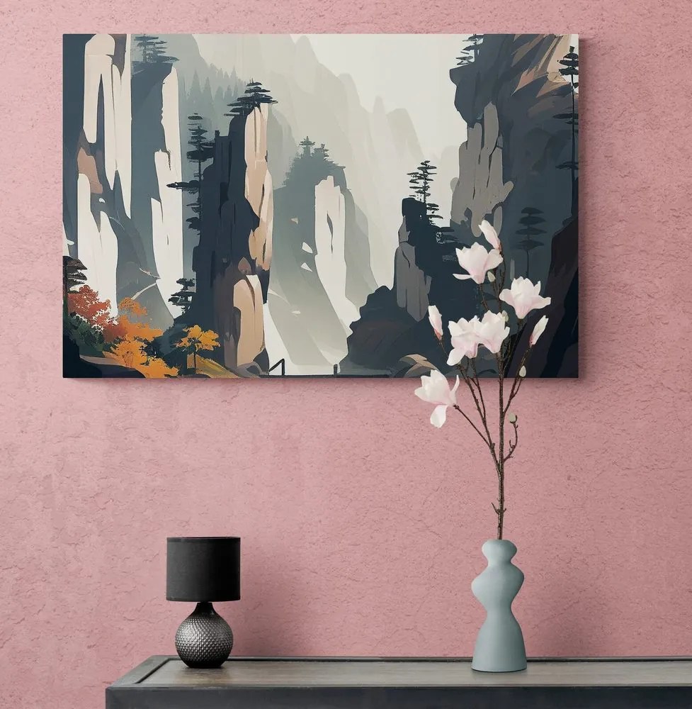 Quadro su tela – Montagna Tianzi in Cina