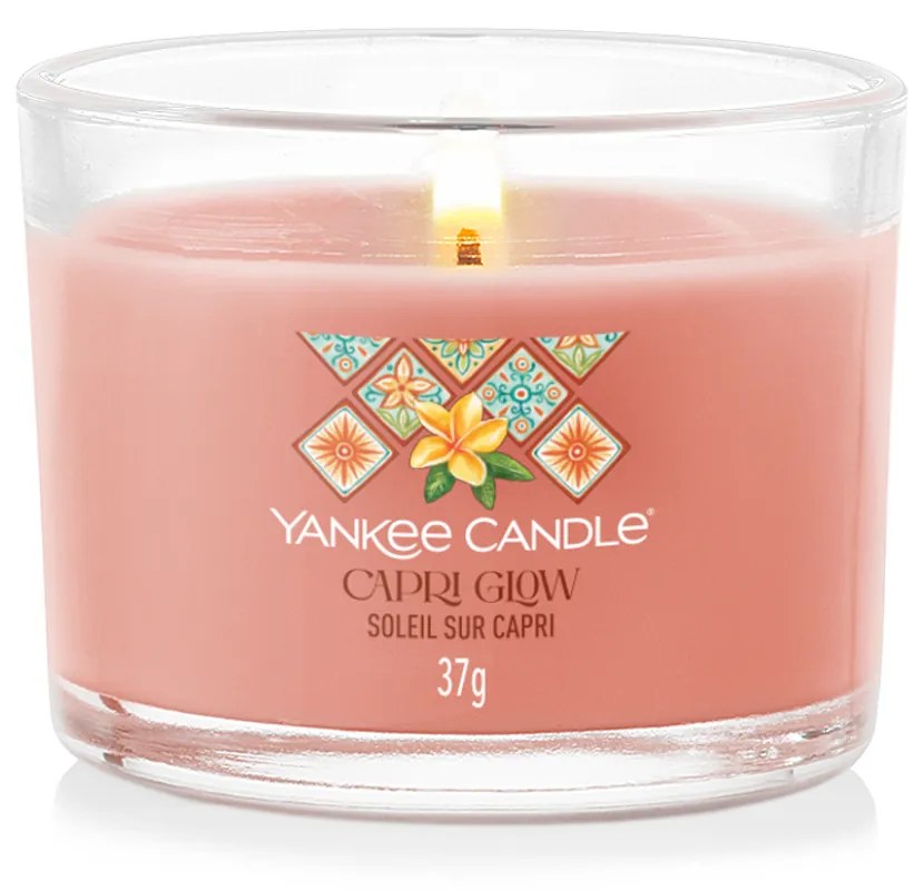 Candela votiva Capri Glow Yankee Candle